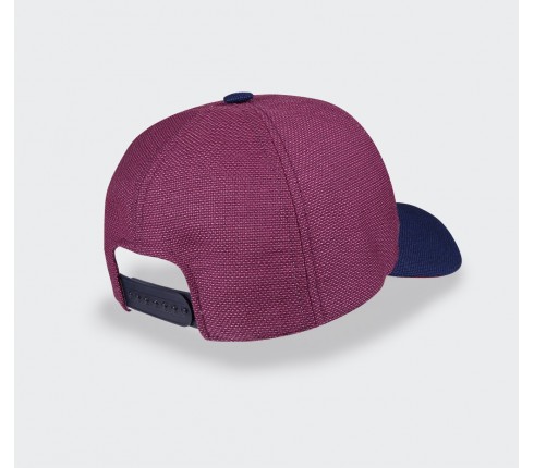 Casquette Cinabre en laine et soie Marlon N°4 