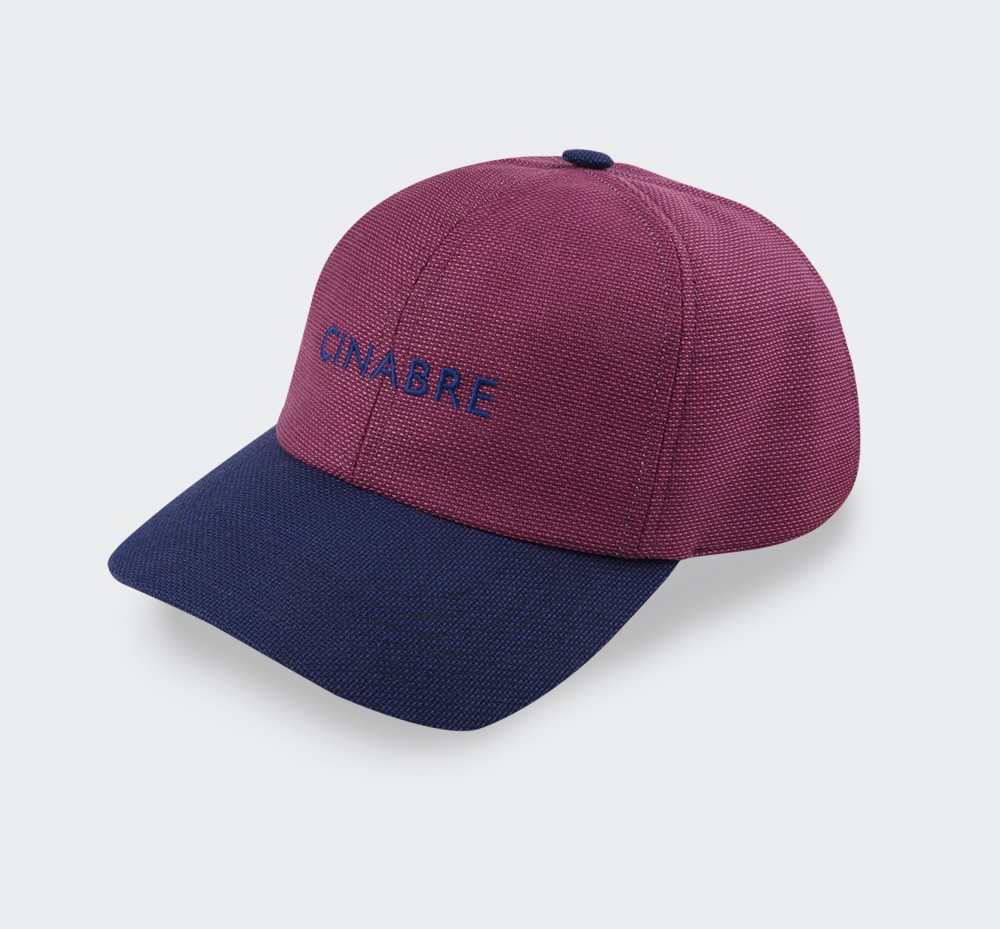 Casquette Cinabre en laine et soie Marlon N°4 