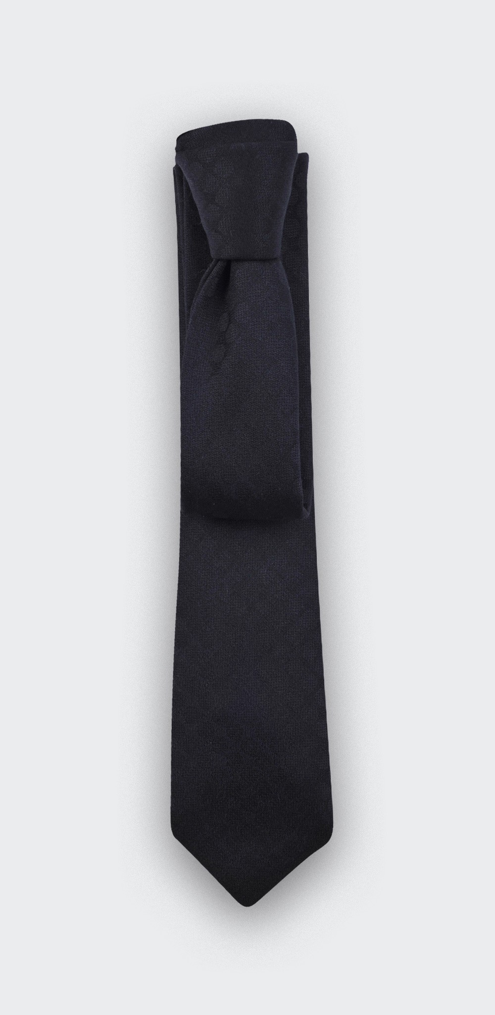 Black polka dots tie - cinabre paris