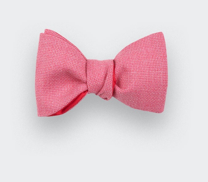 Bow Tie Maille Pink 