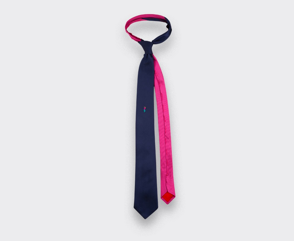 John Daly golf tie - silk - Cinabre Paris 