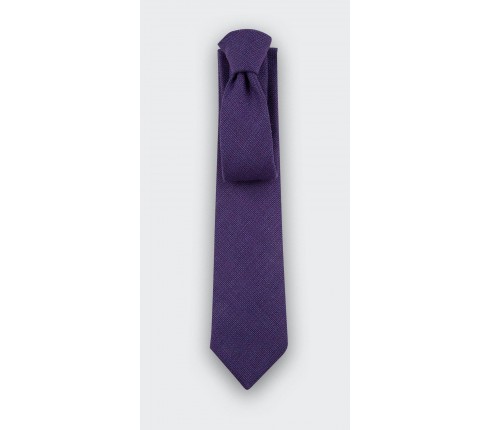 Purple Mesh Tie - cinabre paris