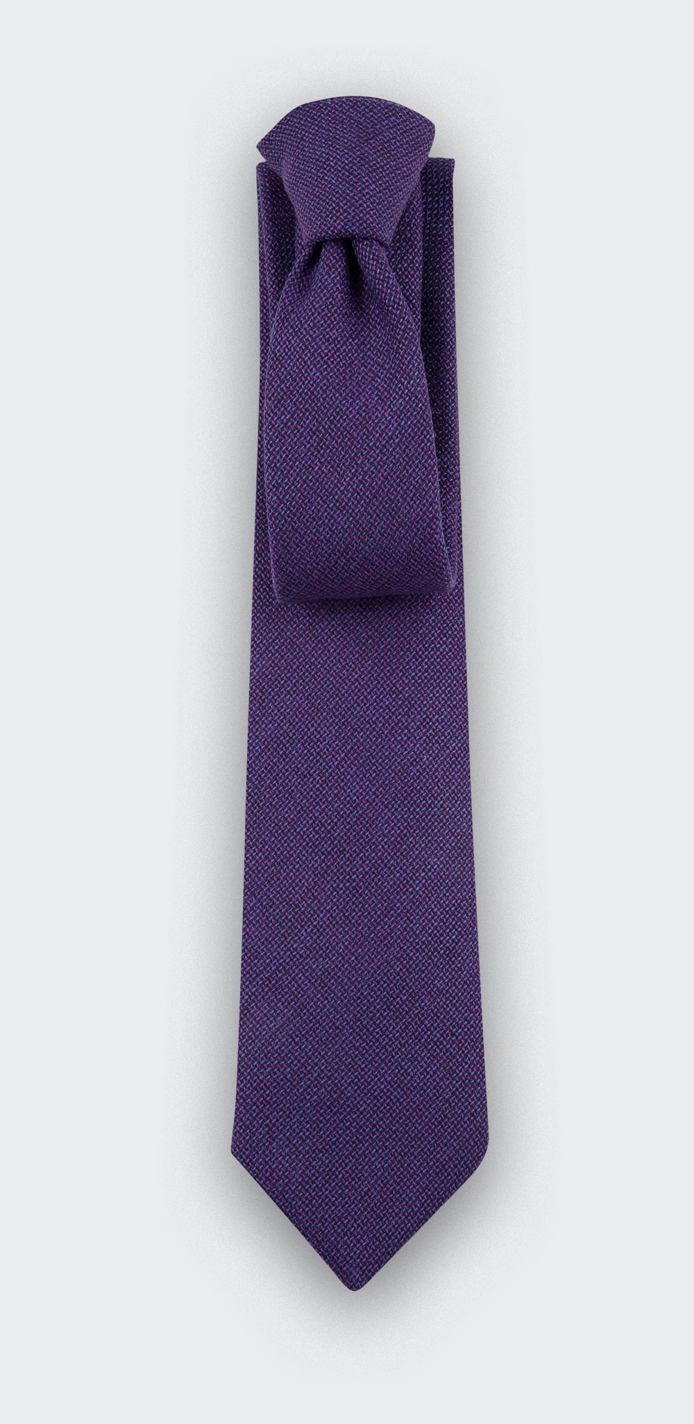 Purple Mesh Tie - cinabre paris