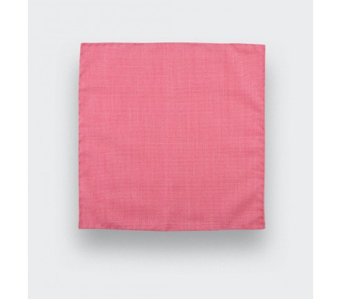 CINABRE Paris - Pocket square - Pink Mesh - Hand Made