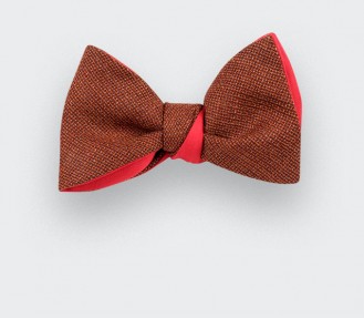 rust mesh bow tie - cinabre paris