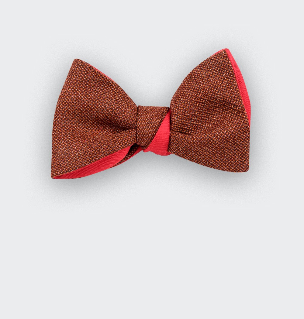 rust mesh bow tie - cinabre paris