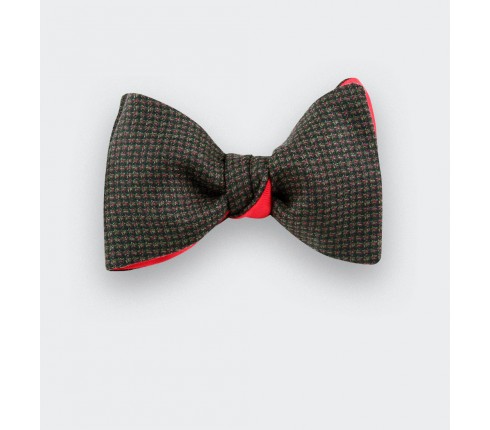 khaki meteorite bow tie - cinabre paris