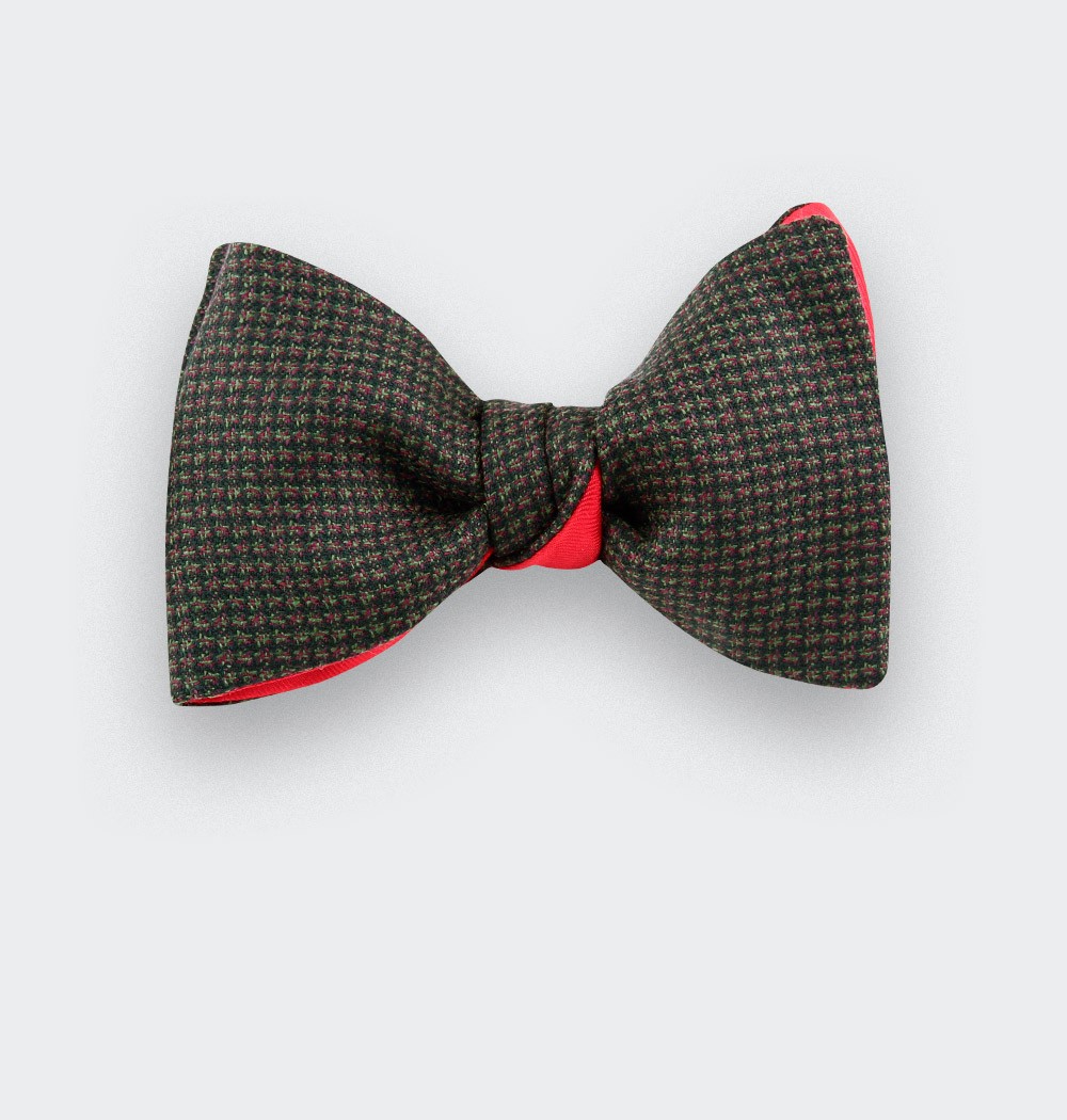 khaki meteorite bow tie - cinabre paris