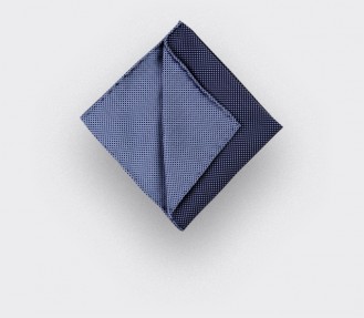 Light Blue Silk Pocket Square