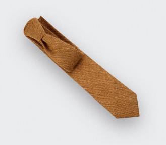 Mustard Mesh Tie