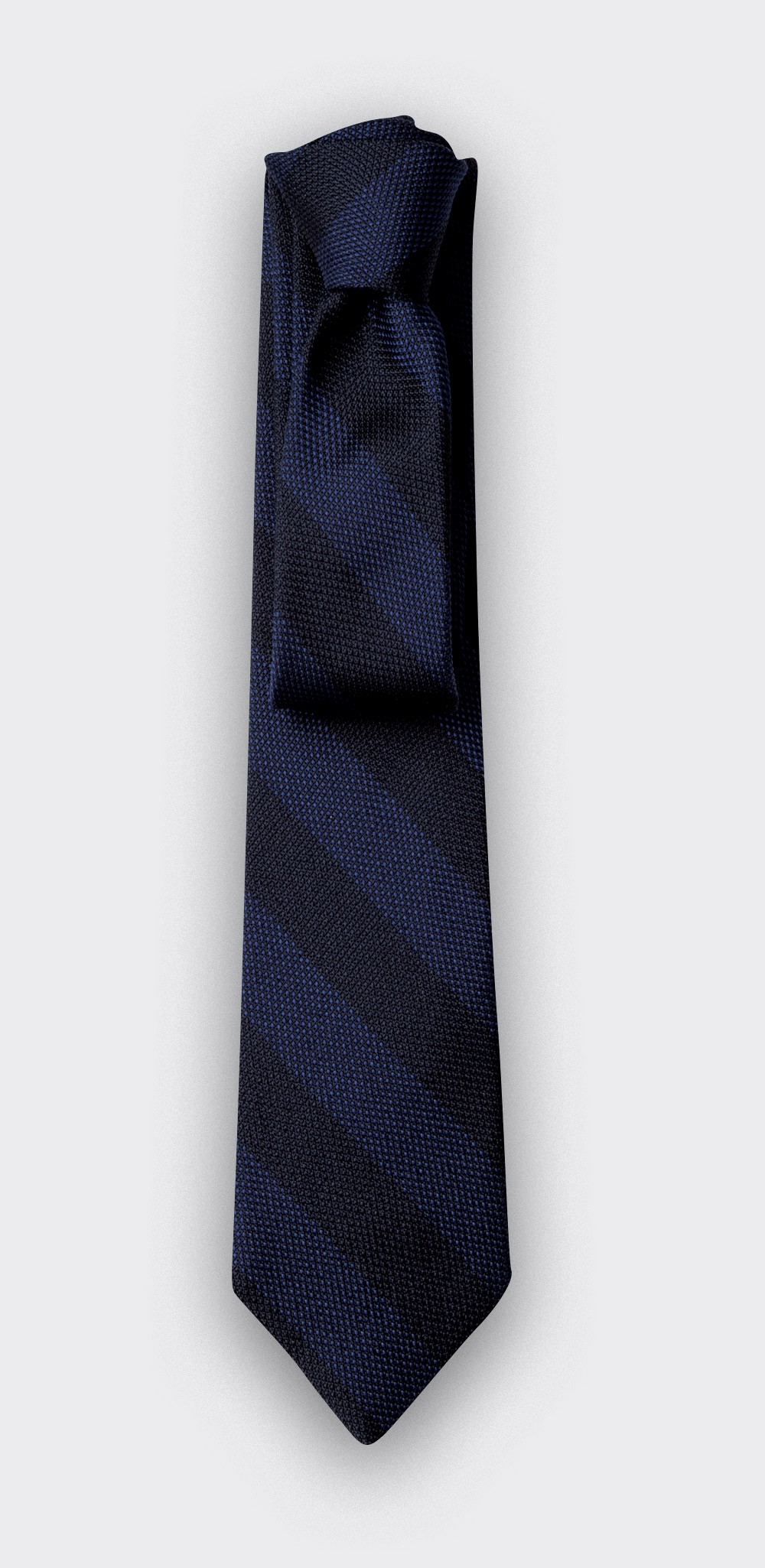 Blue Club Tie - silk - Cinabre Paris