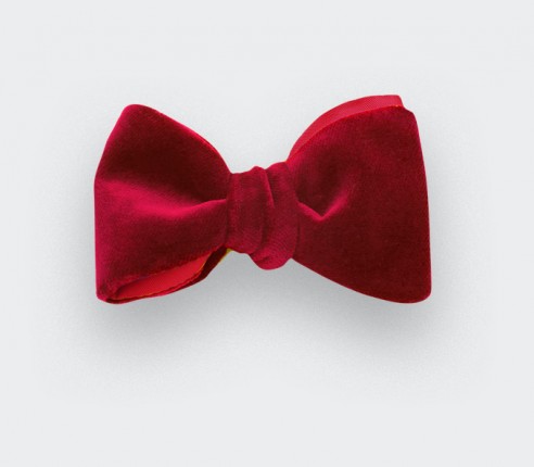 Red Velvet Bow Tie