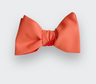 Red Coral Bow Tie