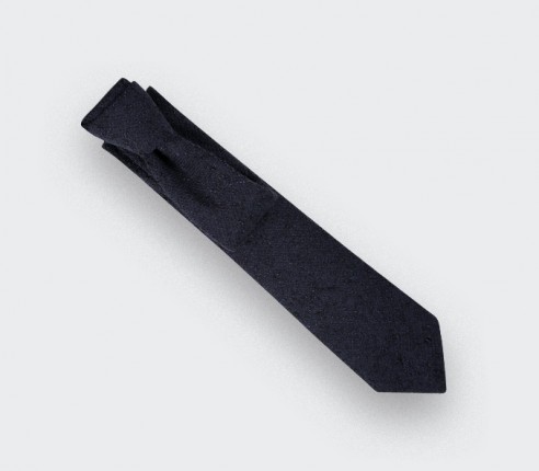 Tie Relief Séléné navy Cinabre Paris