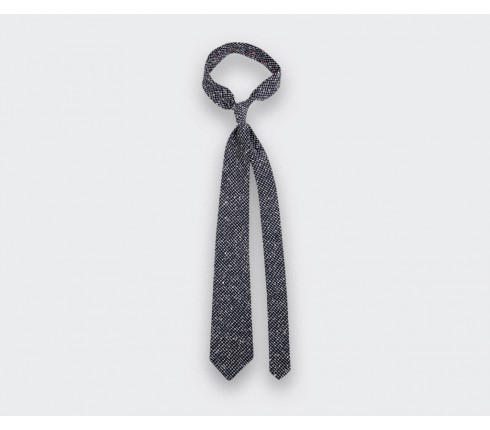 Tie Relief Séléné navy blue Cinabre Paris