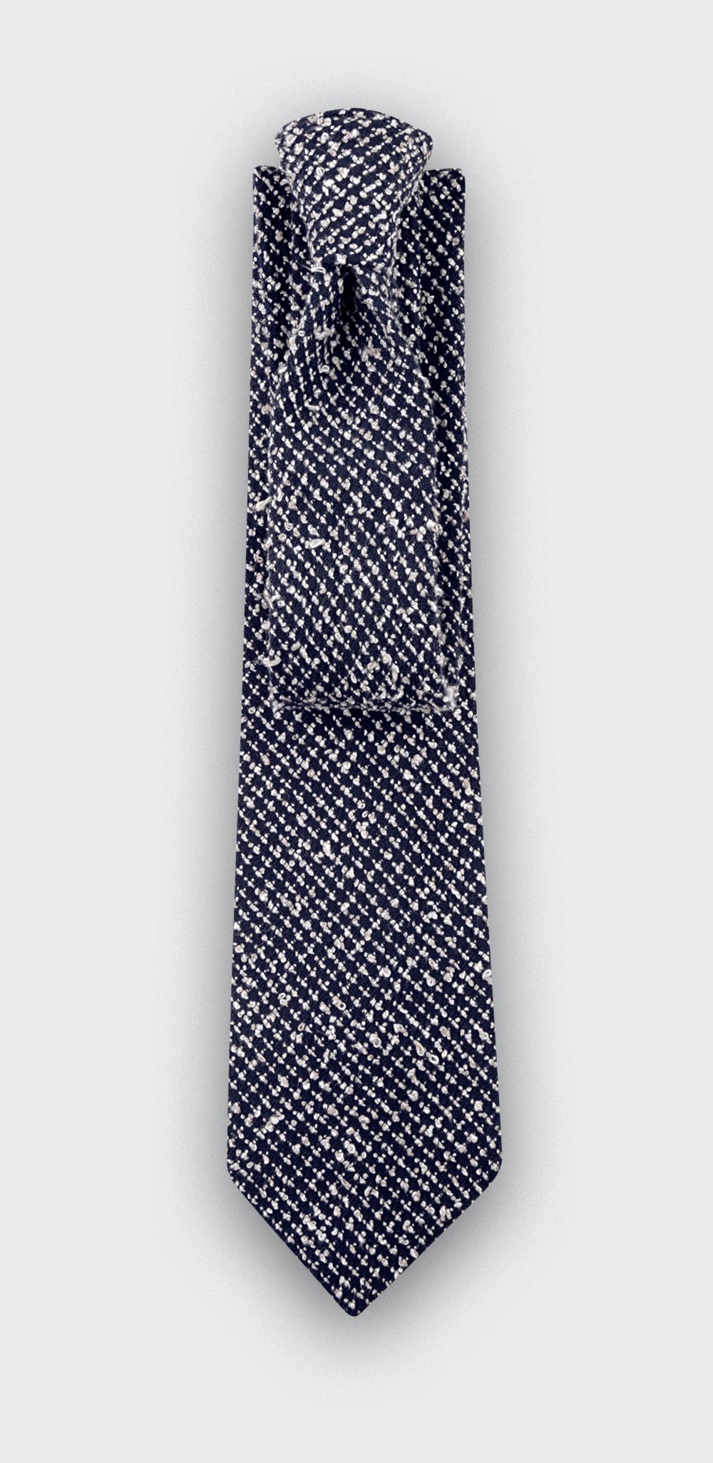 Tie Relief Séléné navy blue Cinabre Paris