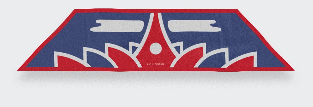 90's scarf PSG x CINABRE