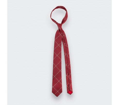 Red Guernesey Tie - Cinabre Paris