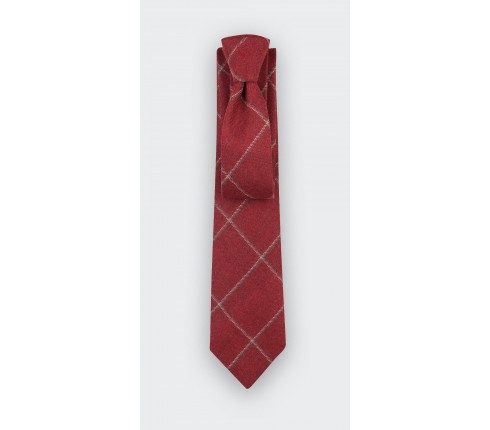 Red Guernesey Tie - Cinabre Paris