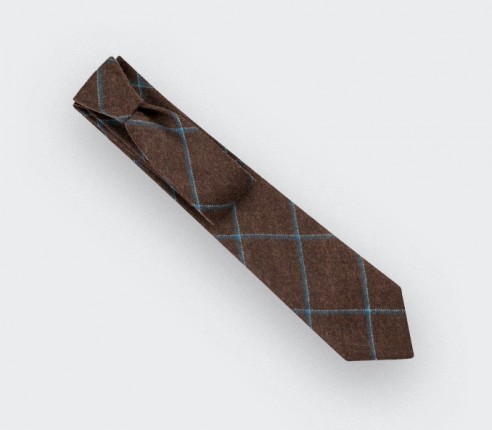 Brown Guernesey Tie - Cinabre Paris