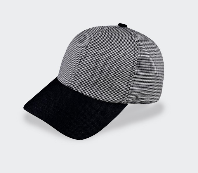 Houndstooth n°1 cap - Cinabre Paris