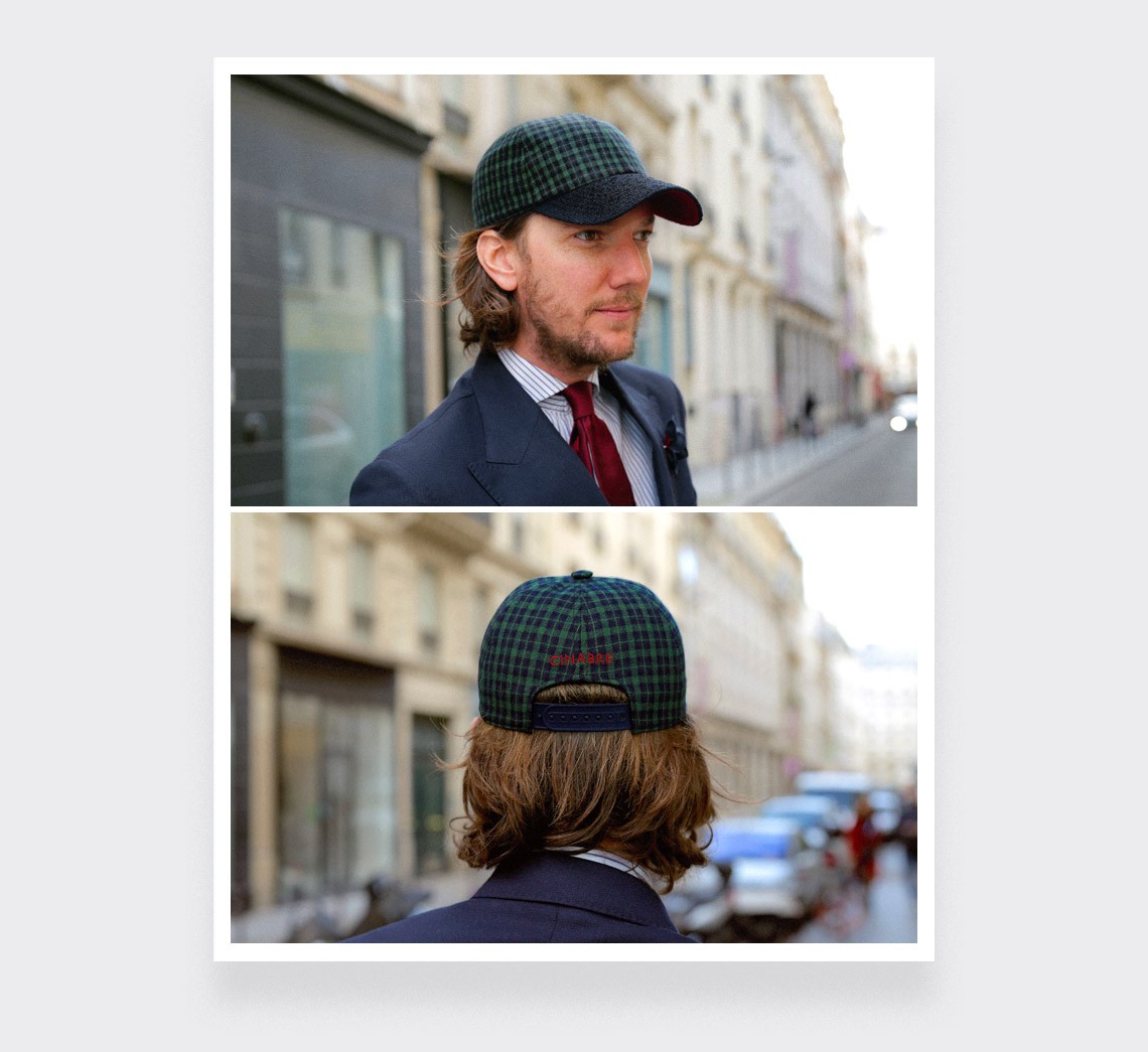 Casquette Sark n°1 - Cinabre Paris