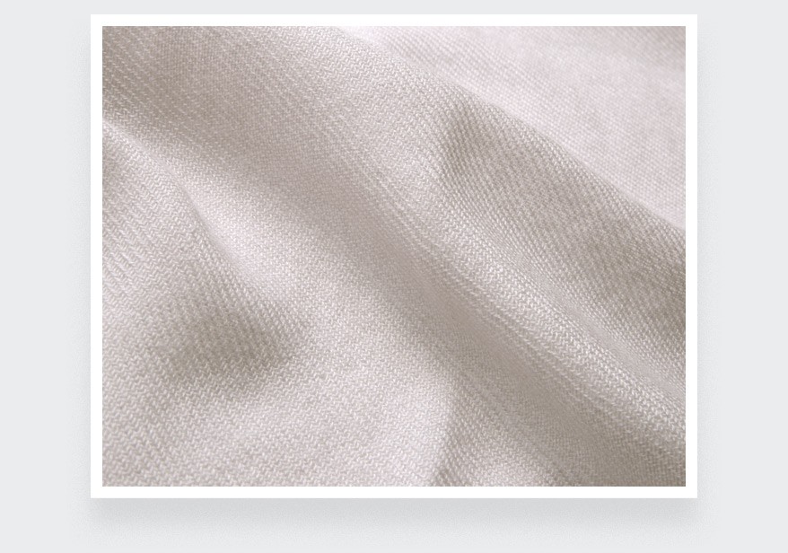 Cream cashmere scarf - Cinabre Paris