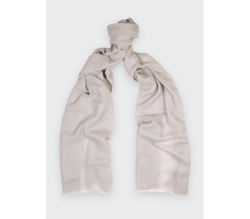 Cream cashmere scarf - Cinabre Paris