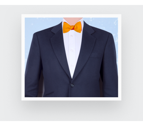 Bow Tie - Orangy Yellow - Cinabre Paris