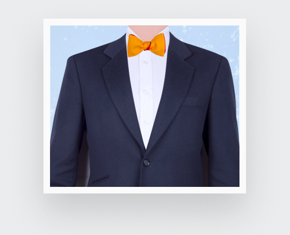 Bow Tie - Orangy Yellow - Cinabre Paris