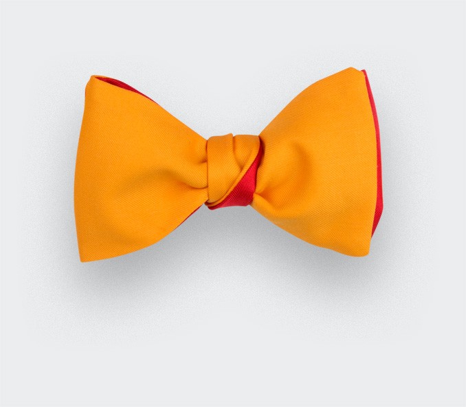 Bow Tie - Orangy Yellow - Cinabre Paris