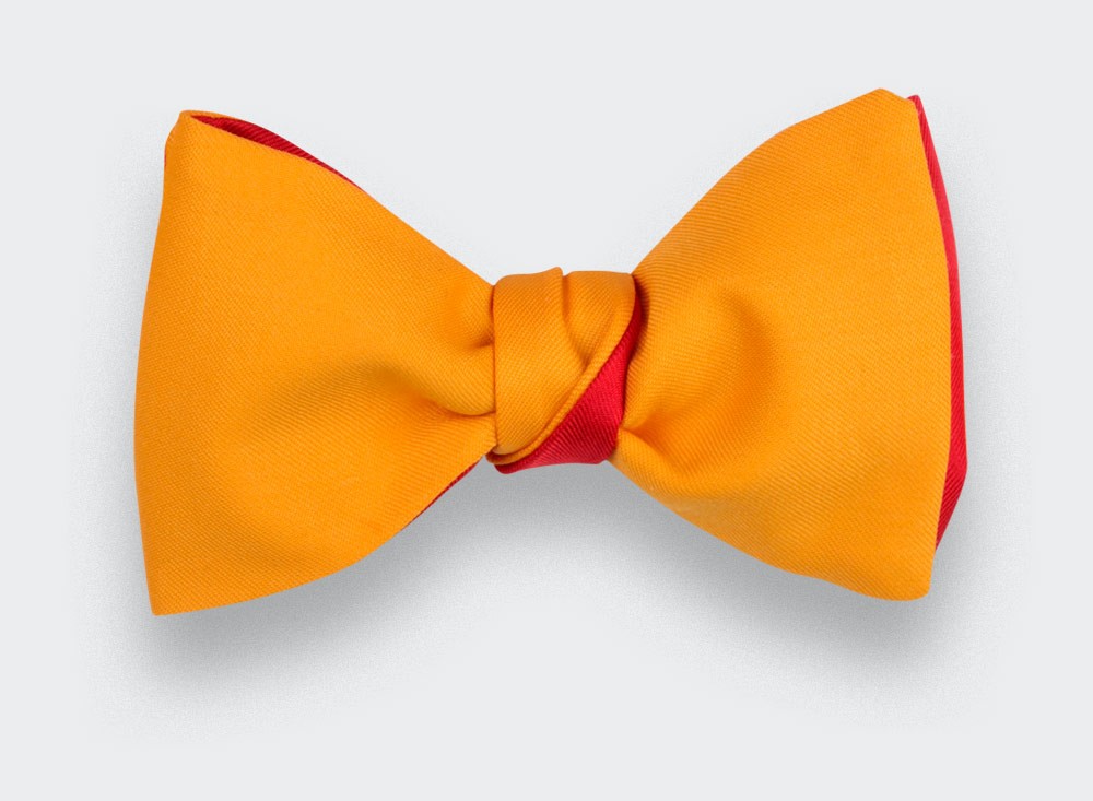 Bow Tie - Orangy Yellow - Cinabre Paris