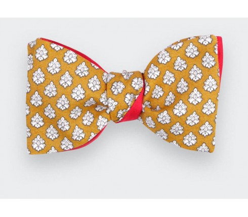 Yellow Provence Bow Tie - Handmade by Cinabre Paris