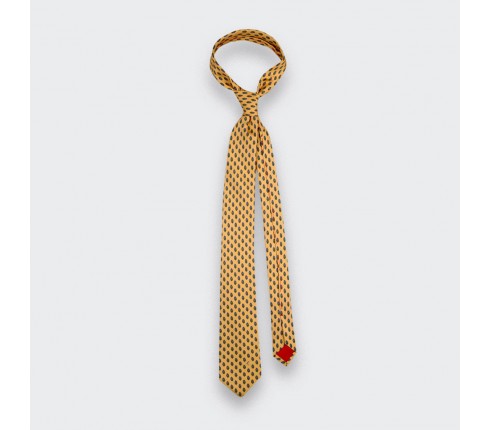 Yellow Grand Pan Tie - Cinabre Paris