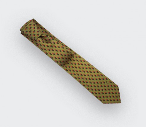 Mustard Grand Pan Tie - Cinabre Paris