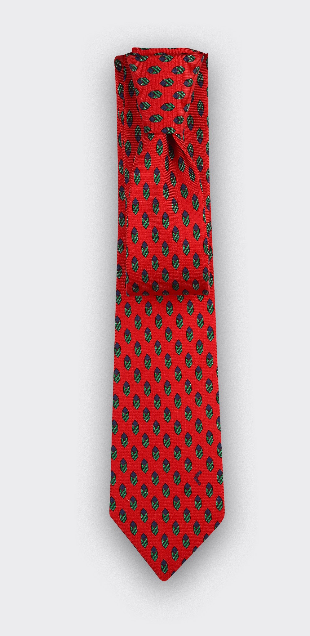 Red Grand Pan Tie - Cinabre Paris