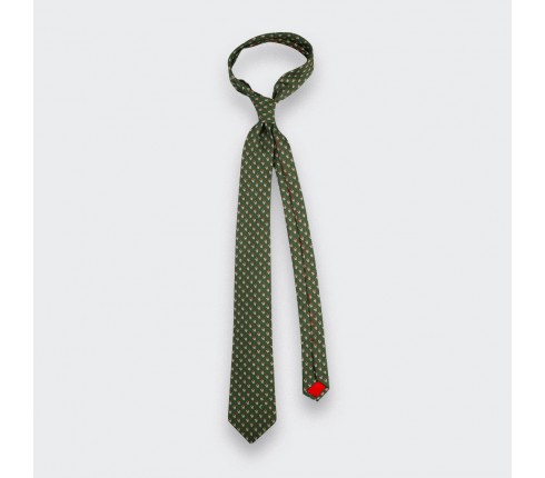 Khaki Grand Pan Tie - Cinabre Paris