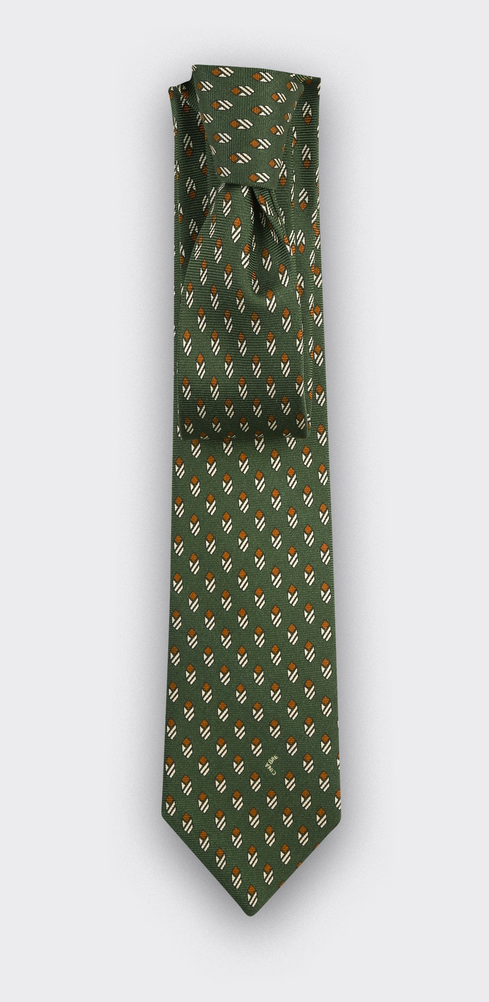 Khaki Grand Pan Tie - Cinabre Paris