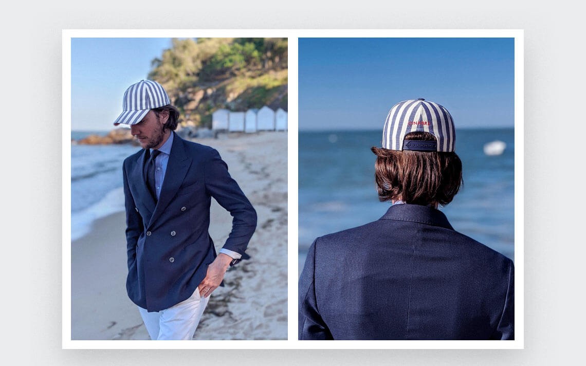 Casquette Cinabre noirmoutier no1 Made in France