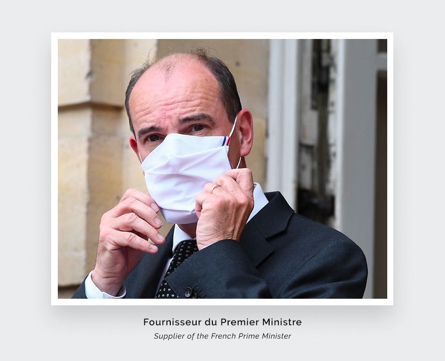 Cinabre Paris Face Masks - Supplier of the French Prime Minister