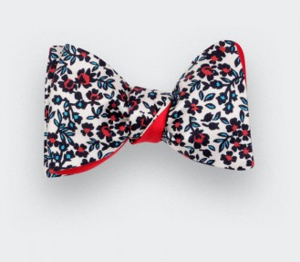 Cinabre Flowers Bow Tie