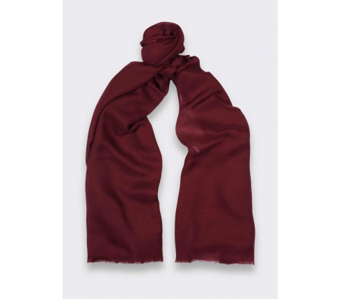 Foulard cachemire Bordeaux - Cinabre Paris -