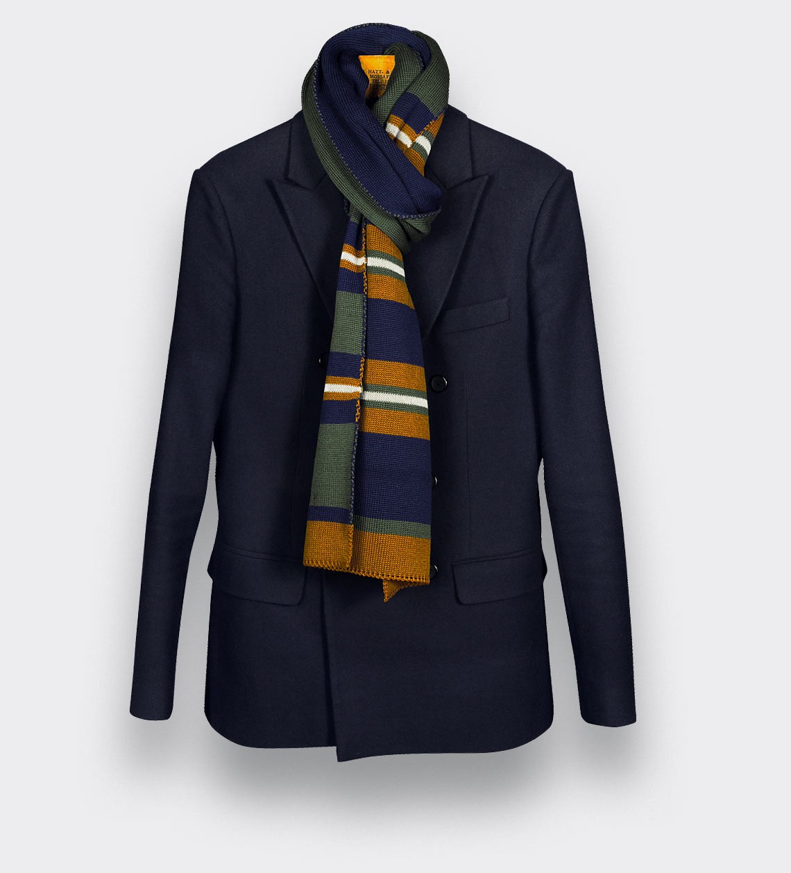 Cinabre Varsity Scarf n°4 - Made in France