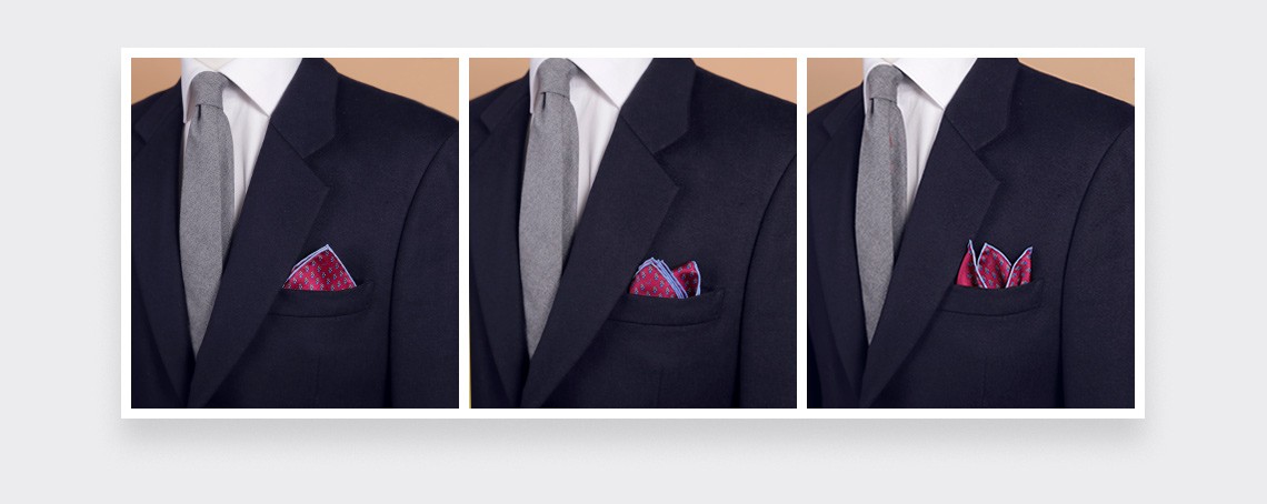 Fuchsia Grand Pan Pocket Square - Cinabre Paris