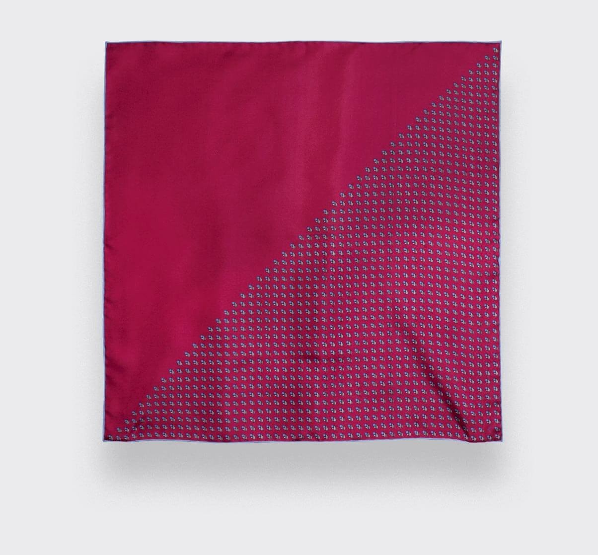 Fuchsia Grand Pan Pocket Square - Cinabre Paris