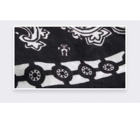 Scarf Paris x Los Angeles black and white