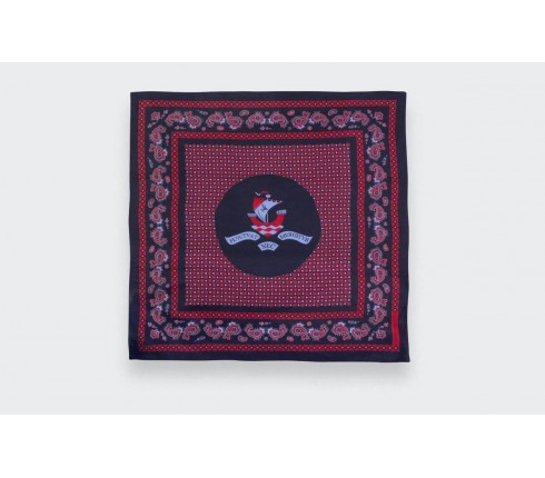 Navy Bandana Paris x Los Angeles - Cinabre Paris x Esquivel