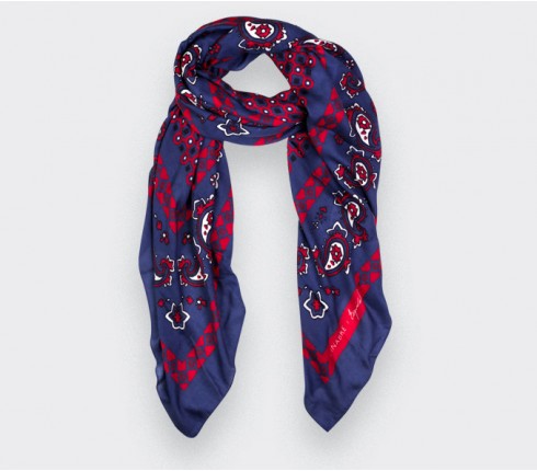 Foulard Paris x Los Angeles Navy