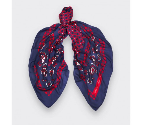 Foulard Paris x Los Angeles Navy