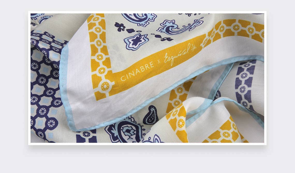 Bandana Paris x Los Angeles Crème - Cinabre Paris x Esquivel